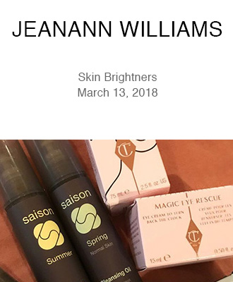 Jeanann Williams Stylist Spring Favorites with Saison Organic Skin Care